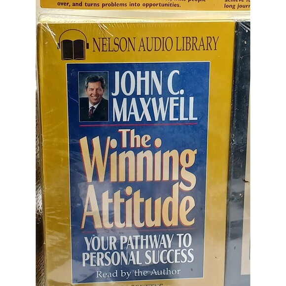 3) John C Maxwell Personal Growth Series Audiobook Cassettes - Picture 5 of 10